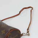 LOUIS VUITTON Monogram Papillon Pouch LV Auth 136065-8