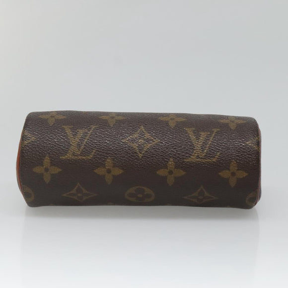 LOUIS VUITTON Monogram Papillon Pouch LV Auth 136065