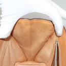 CELINE Macadam Canvas Hand Bag PVC Leather Brown Gold Auth 136069-19