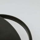 GUCCI Hand Bag Leather 2way Green Gold Auth 136078-8