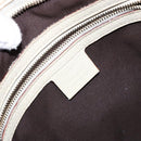 GUCCI GG Canvas Sherry Line Shoulder Bag Beige Gold 144388 Auth 136079-16