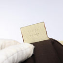 GUCCI GG Canvas Sherry Line Shoulder Bag Beige Gold 144388 Auth 136079-21