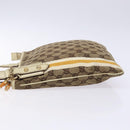 GUCCI GG Canvas Sherry Line Shoulder Bag Beige Gold 144388 Auth 136079-5