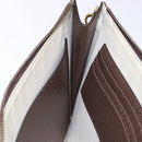 GUCCI GG Supreme Web Sherry Line Clutch Bag PVC Beige Gold 688378 Auth 136081-16