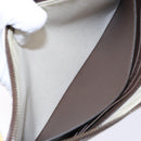 GUCCI GG Supreme Web Sherry Line Clutch Bag PVC Beige Gold 688378 Auth 136081-17