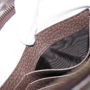 GUCCI GG Supreme Web Sherry Line Clutch Bag PVC Beige Gold 688378 Auth 136081-19