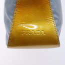PRADA Hand Bag Nylon Light Blue Auth 136085-8