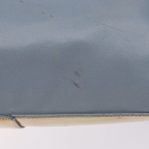 PRADA Hand Bag Nylon Light Blue Auth 136085