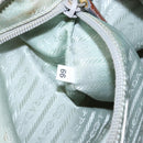 PRADA Hand Bag Nylon Light Blue Auth 136085-12