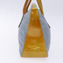 PRADA Hand Bag Nylon Light Blue Auth 136085-4