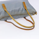 PRADA Hand Bag Nylon Light Blue Auth 136085-7