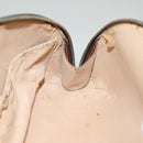 LOUIS VUITTON Monogram Trousse Demi Ronde Cosmetic Pouch M47520 LV Auth 136089-17