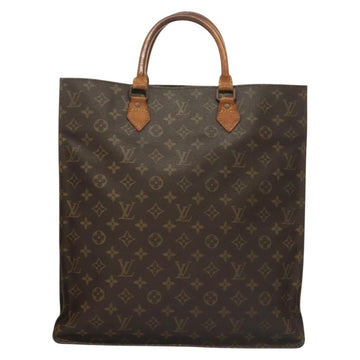 LOUIS VUITTON Monogram Sac Plat Hand Bag M51140 LV Auth 136093 - 0