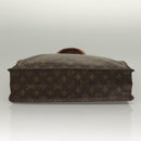 LOUIS VUITTON Monogram Sac Plat Hand Bag M51140 LV Auth 136093-5