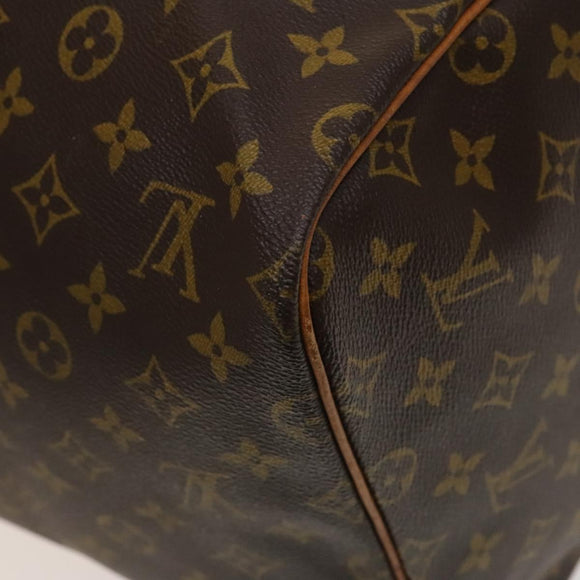 LOUIS VUITTON Monogram Keepall 55 Boston Bag M41424 LV Auth 136098