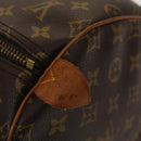 LOUIS VUITTON Monogram Keepall 55 Boston Bag M41424 LV Auth 136098-18