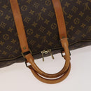 LOUIS VUITTON Monogram Keepall 55 Boston Bag M41424 LV Auth 136098-7
