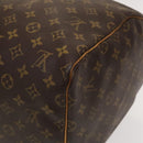 LOUIS VUITTON Monogram Keepall 55 Boston Bag M41424 LV Auth 136102-15