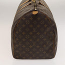 LOUIS VUITTON Monogram Keepall 55 Boston Bag M41424 LV Auth 136102-4