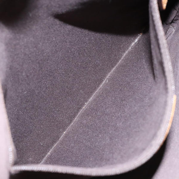 GUCCI GG Canvas Shoulder Bag Pink Silver 113013 Auth 136109