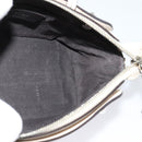 FENDI By The Way Hand Bag Leather 2way Beige Gold Auth 136115-19