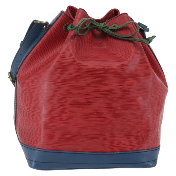 LOUIS VUITTON Epi Toriko color Noe Bag Red Blue Green M44084 LV Auth 136128