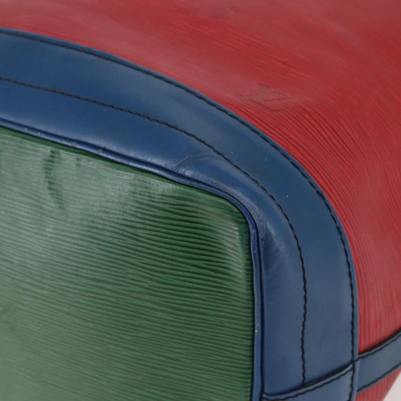 LOUIS VUITTON Epi Toriko color Noe Bag Red Blue Green M44084 LV Auth 136128