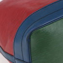 LOUIS VUITTON Epi Toriko color Noe Bag Red Blue Green M44084 LV Auth 136128-16