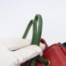 LOUIS VUITTON Epi Toriko color Noe Bag Red Blue Green M44084 LV Auth 136128-10