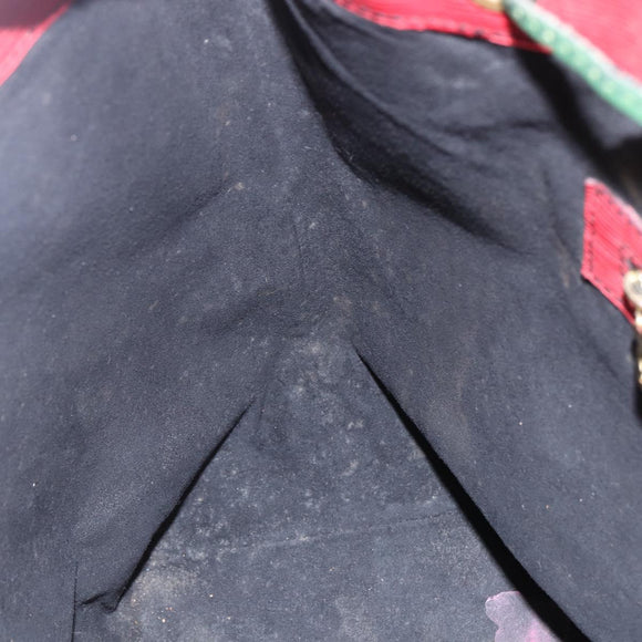 LOUIS VUITTON Epi Toriko color Noe Bag Red Blue Green M44084 LV Auth 136128