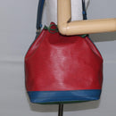 LOUIS VUITTON Epi Toriko color Noe Bag Red Blue Green M44084 LV Auth 136128-21
