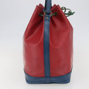 LOUIS VUITTON Epi Toriko color Noe Bag Red Blue Green M44084 LV Auth 136128-3