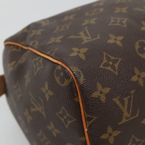 LOUIS VUITTON Monogram Speedy 30 Hand Bag M41526 LV Auth 136133