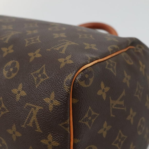 LOUIS VUITTON Monogram Speedy 30 Hand Bag M41526 LV Auth 136133