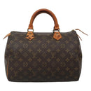 LOUIS VUITTON Monogram Speedy 30 Hand Bag M41526 LV Auth 136133-13