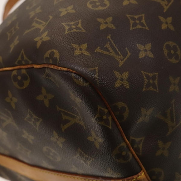 LOUIS VUITTON Monogram Keepall Bandouliere 55 Boston Bag M41414 LV Auth 136135