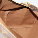 LOUIS VUITTON Monogram Keepall Bandouliere 55 Boston Bag M41414 LV Auth 136135-21