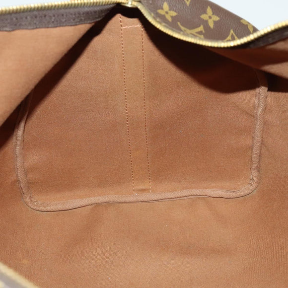 LOUIS VUITTON Monogram Keepall Bandouliere 55 Boston Bag M41414 LV Auth 136135
