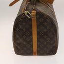 LOUIS VUITTON Monogram Keepall Bandouliere 55 Boston Bag M41414 LV Auth 136135-4