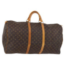 LOUIS VUITTON Monogram Keepall 60 Boston Bag M41422 LV Auth 136139-1