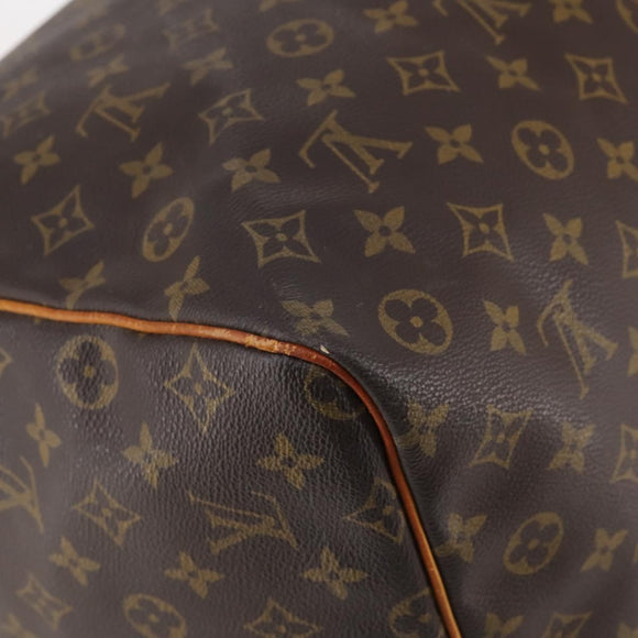 LOUIS VUITTON Monogram Keepall 60 Boston Bag M41422 LV Auth 136139