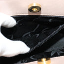 Salvatore Ferragamo Vala Hand Bag Leather 2way Pink Gold Auth 136148-21