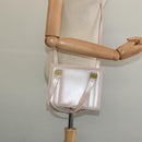 Salvatore Ferragamo Vala Hand Bag Leather 2way Pink Gold Auth 136148-22