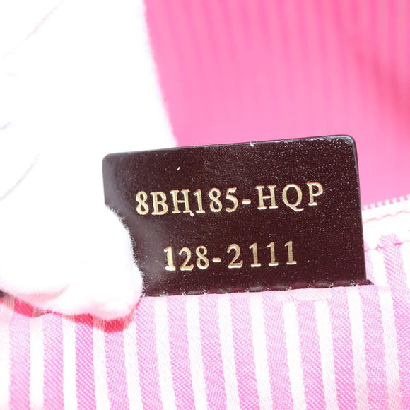 FENDI Zucca Canvas Tote Bag Brown Black Auth 136151