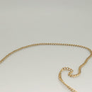 Salvatore Ferragamo Chain Shoulder Bag Leather Black Gold Auth 136157-8