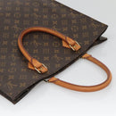 LOUIS VUITTON Monogram Sac Plat Hand Bag M51140 LV Auth 136168-6