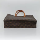 LOUIS VUITTON Monogram Sac Plat Hand Bag M51140 LV Auth 136168-5