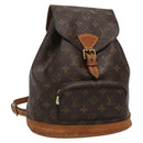 LOUIS VUITTON Monogram Montsouris MM Backpack M51136 LV Auth 136169-1