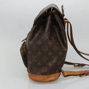 LOUIS VUITTON Monogram Montsouris MM Backpack M51136 LV Auth 136169-4