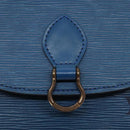 LOUIS VUITTON Epi Saint Cloud PM Shoulder Bag Blue M52195 LV Auth 136174-18